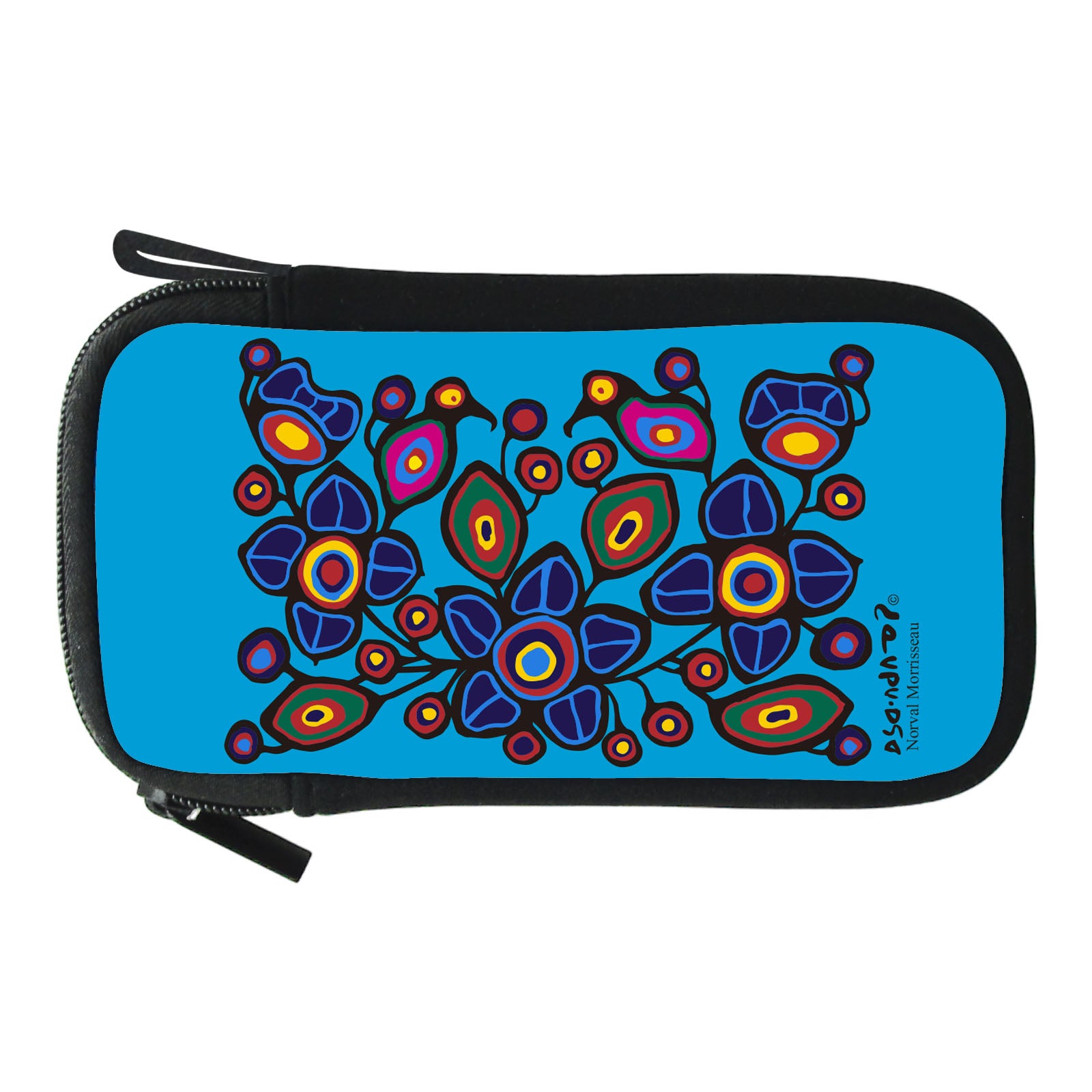 Norval Morrisseau Woodland Floral Art Print Shawl – Indigenous Gifts