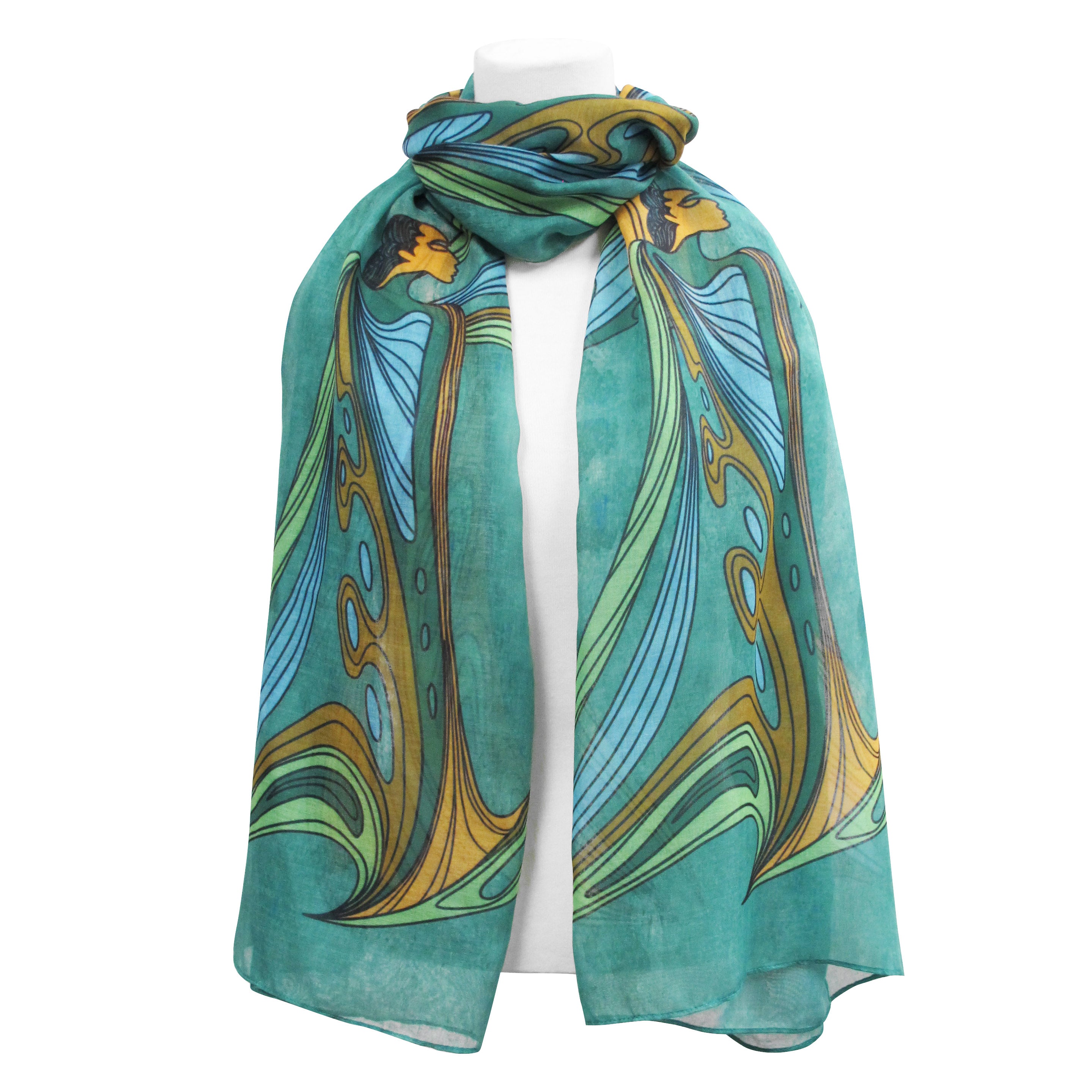 Maxine Noel Friends Artist Scarf — Oscardo