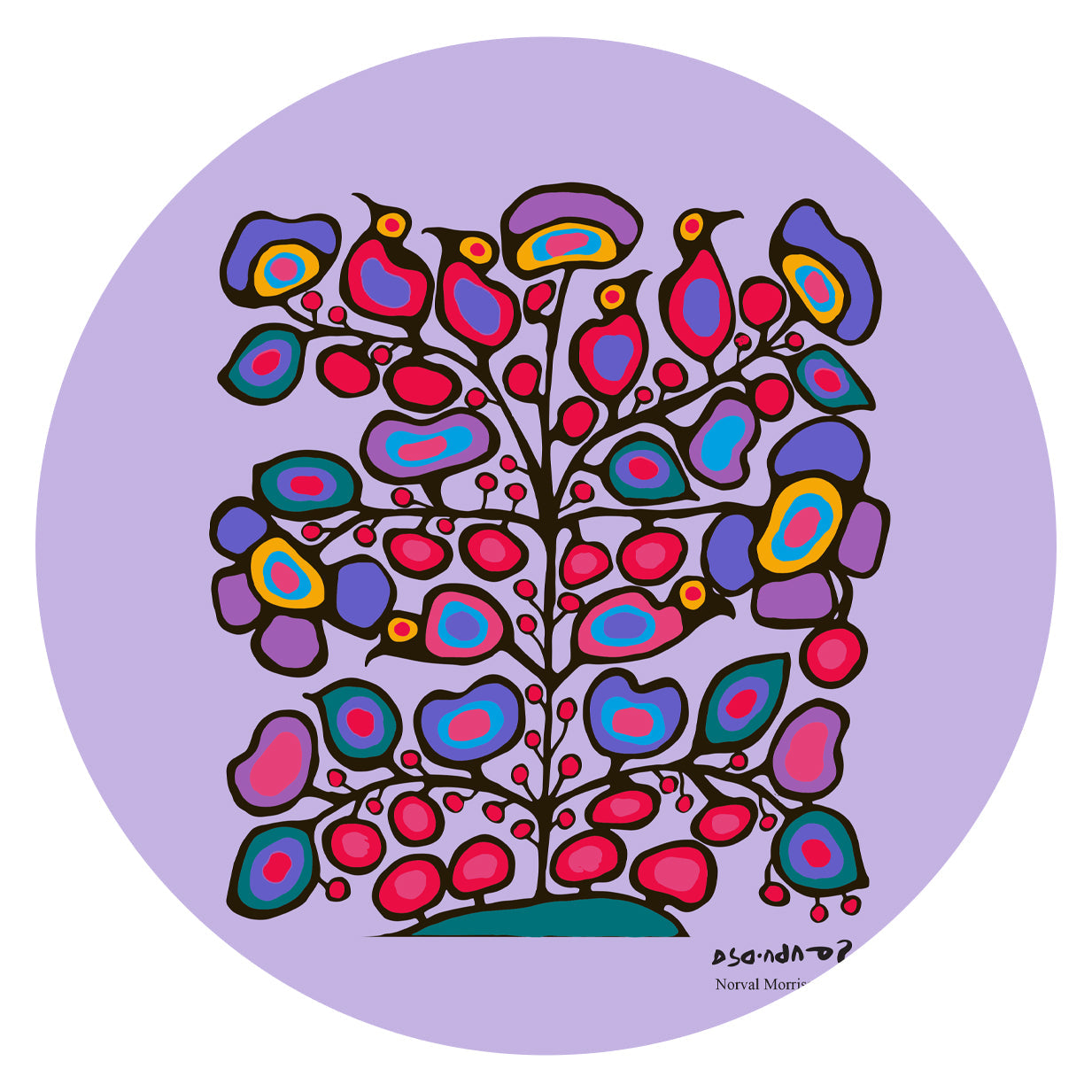 Norval Morrisseau Woodland Floral - Oscardo