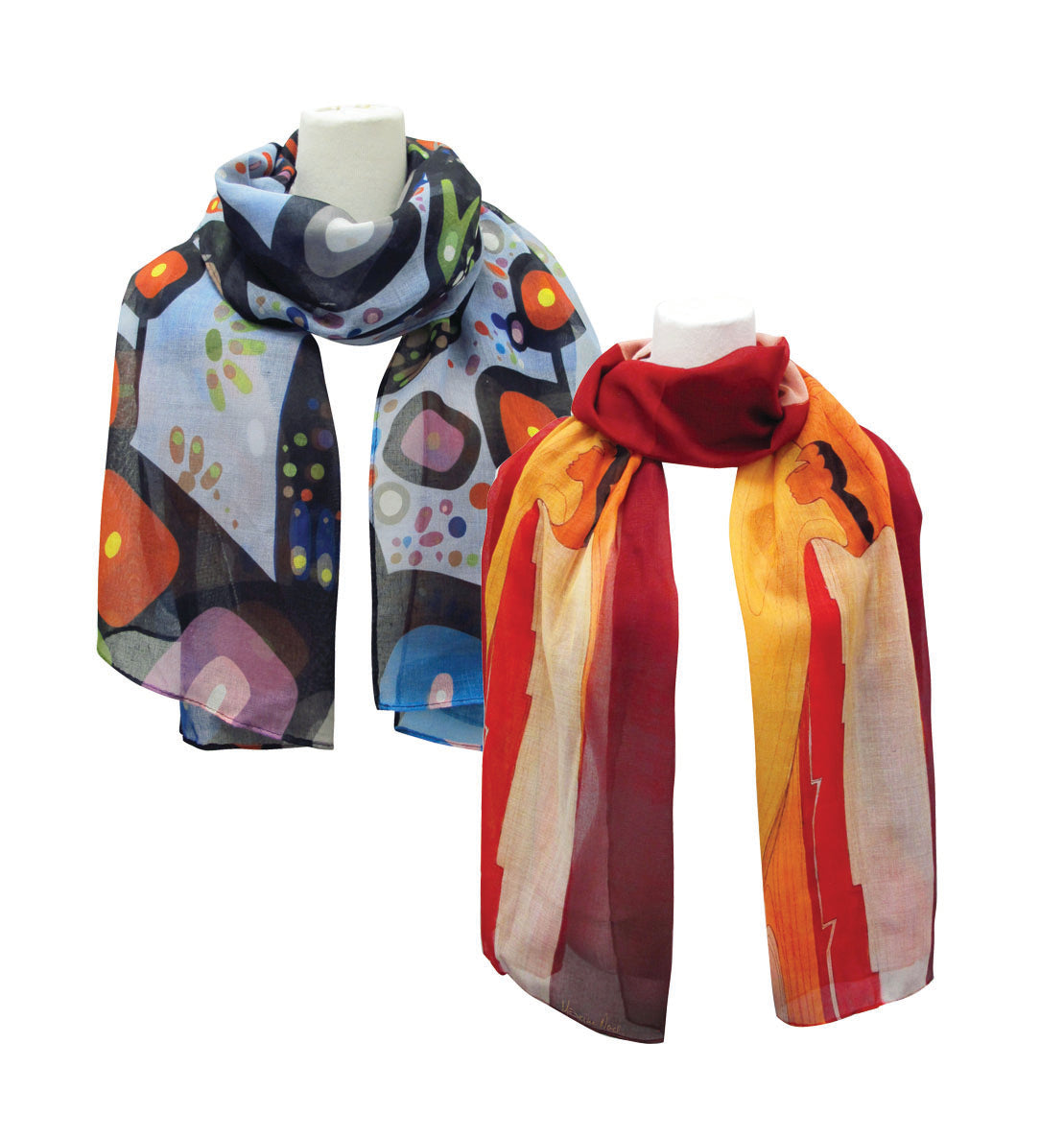 Art Print Scarves - Oscardo