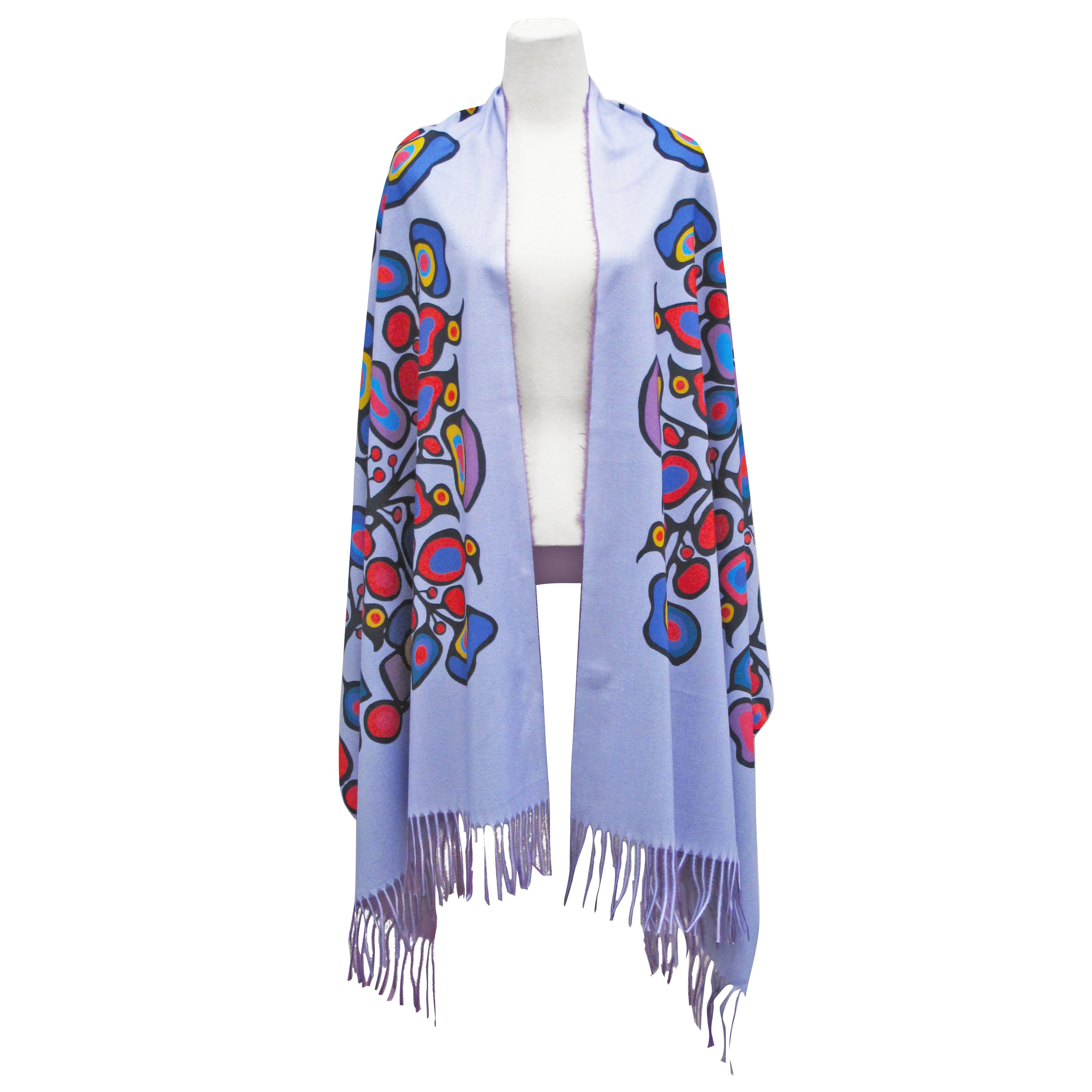 Norval Morrisseau Woodland Floral Eco-Shawl - Out of Stock