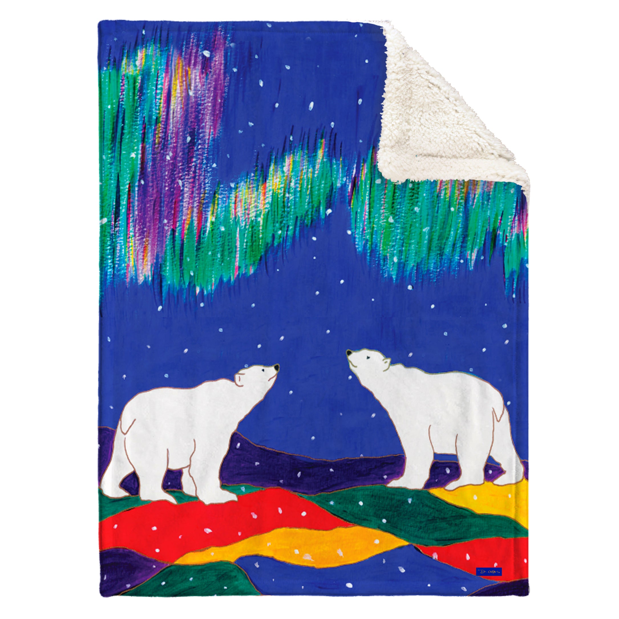 Dawn Oman Sky Watchers Baby Blanket