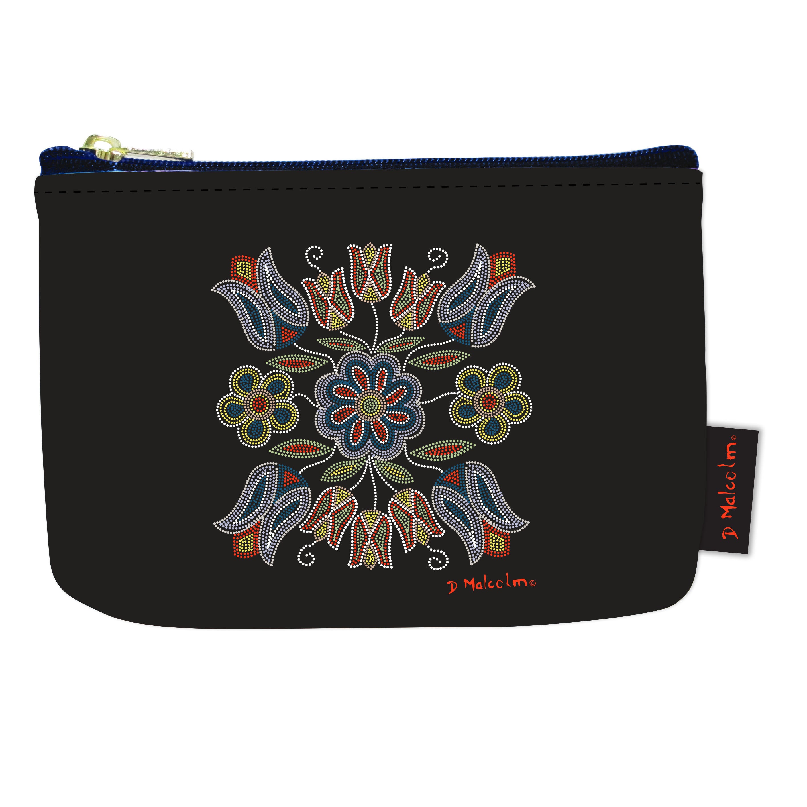 Deb Malcolm Silver Threads Coin Purse