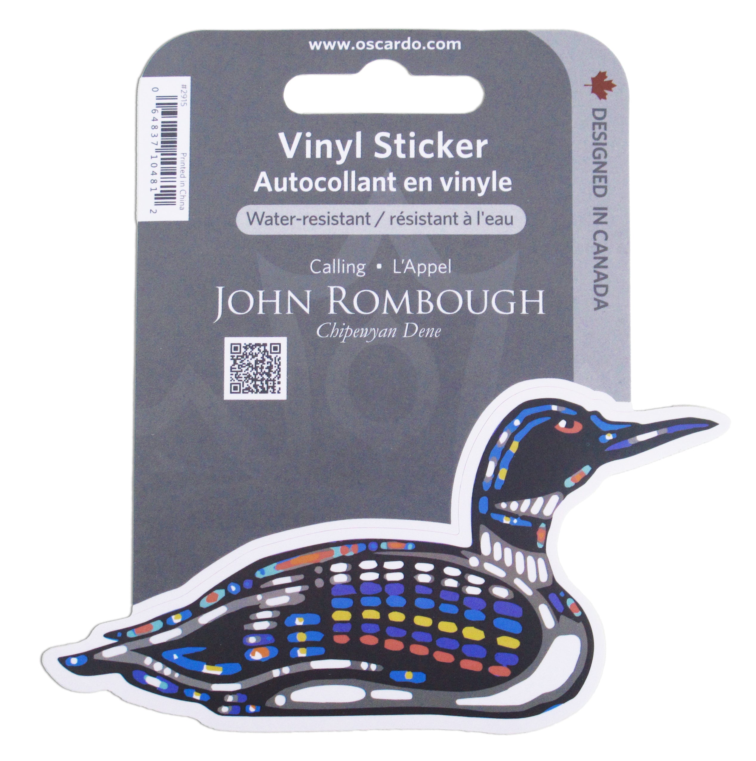 John Rombough Calling Vinyl Sticker