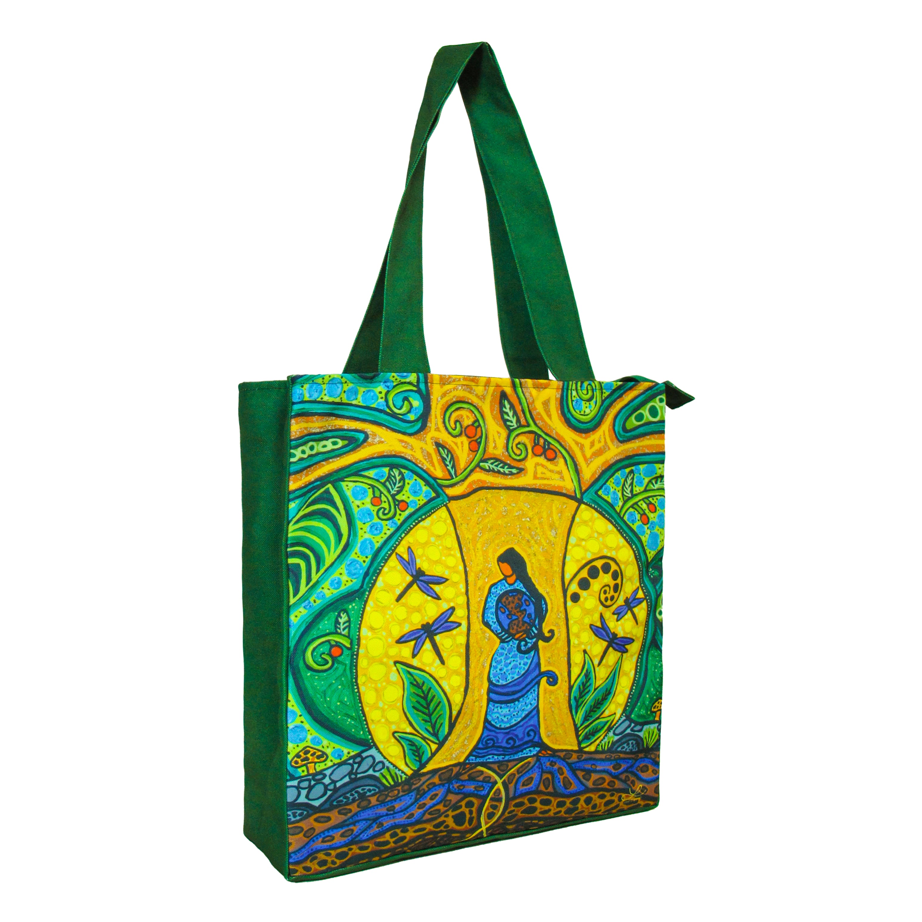 Leah Dorion Strong Earth Woman Recycled Eco-Bag