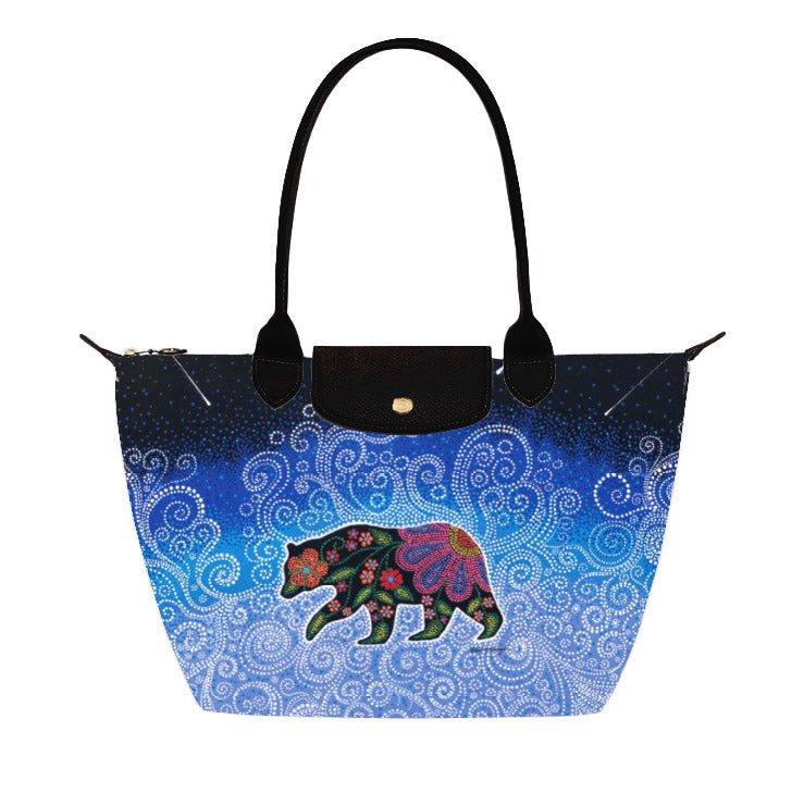 Kim McDonough Celestial Bear Foldaway Tote