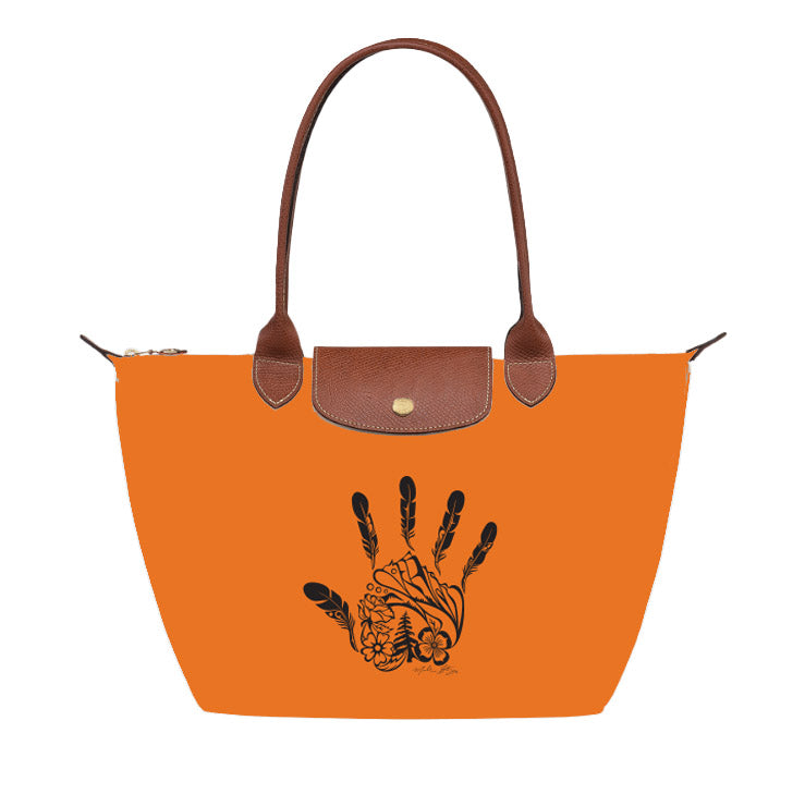 Michelle Stoney Gitxsan Hand Foldaway Tote