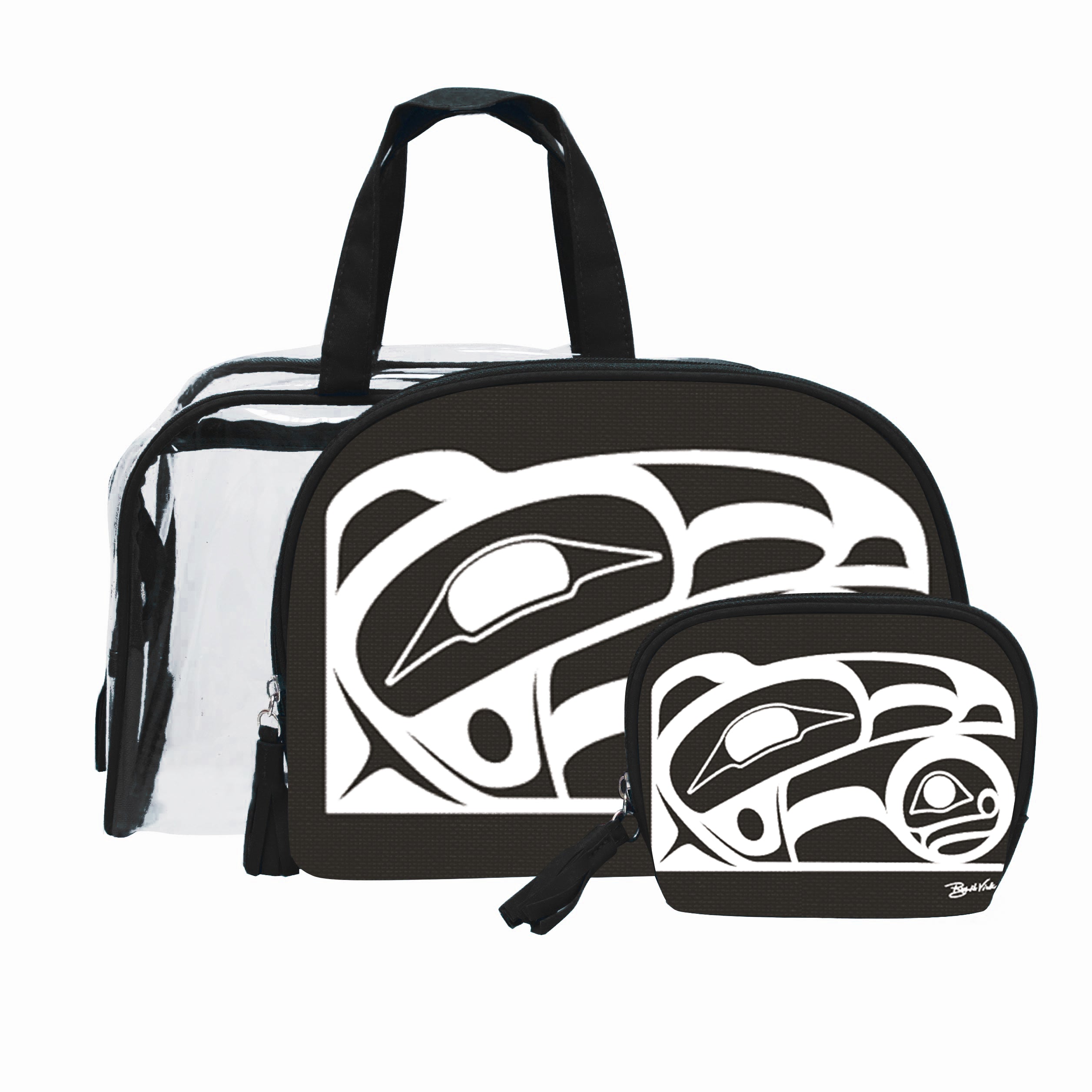 Roy Henry Vickers Raven Cosmetic Bag Set