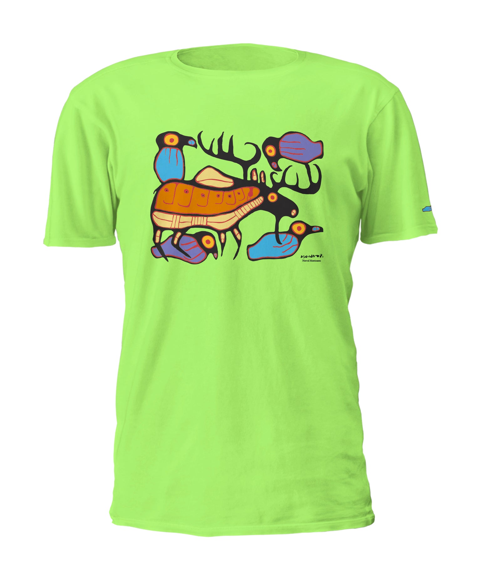 Norval Morrisseau Moose Harmony Unisex Tshirt