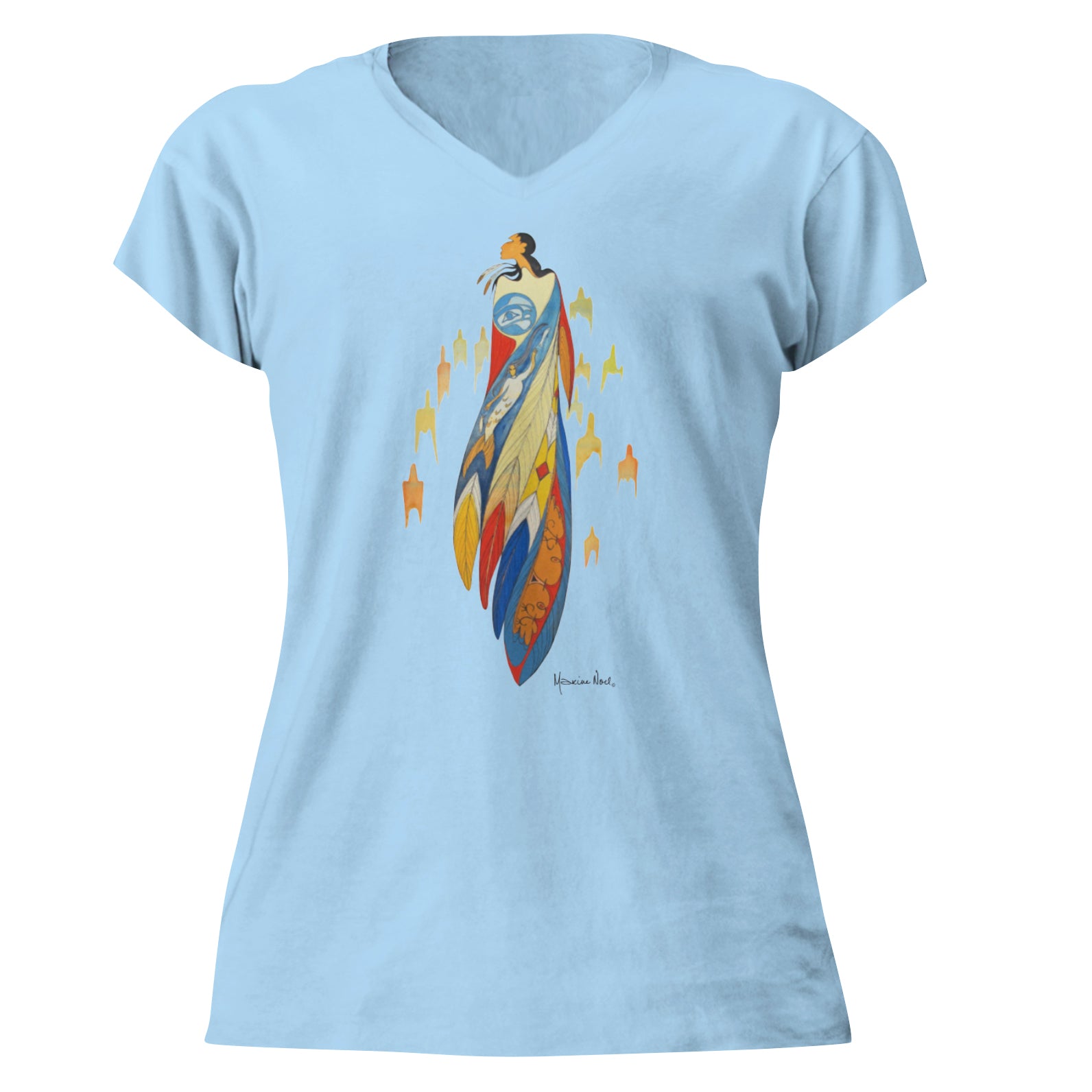 Maxine Noel Not Forgotten V-Neck Tshirt