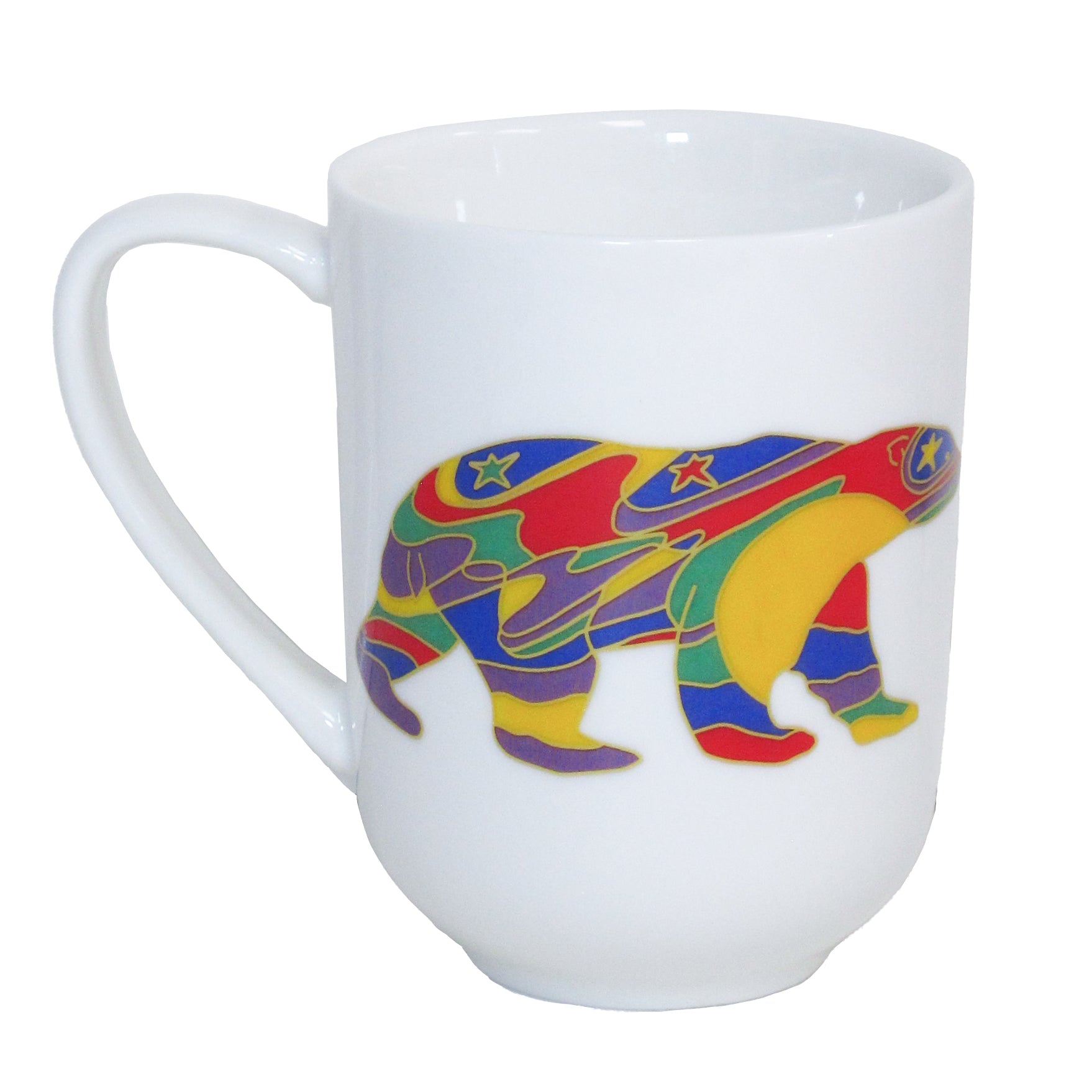 Dawn Oman Alpha Bear Porcelain Mug