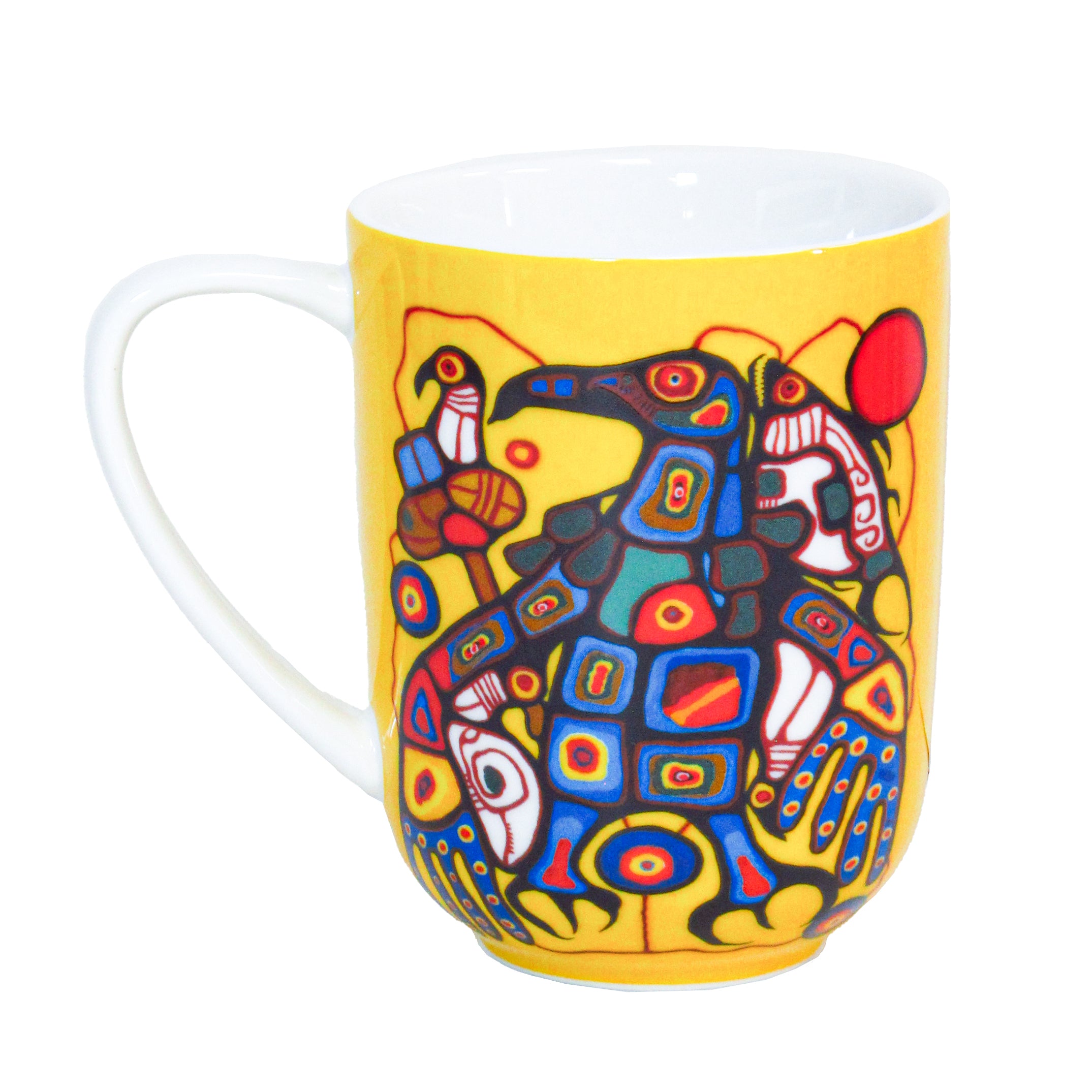 Norval Morrisseau Man Changing into Thunderbird Porcelain Mug