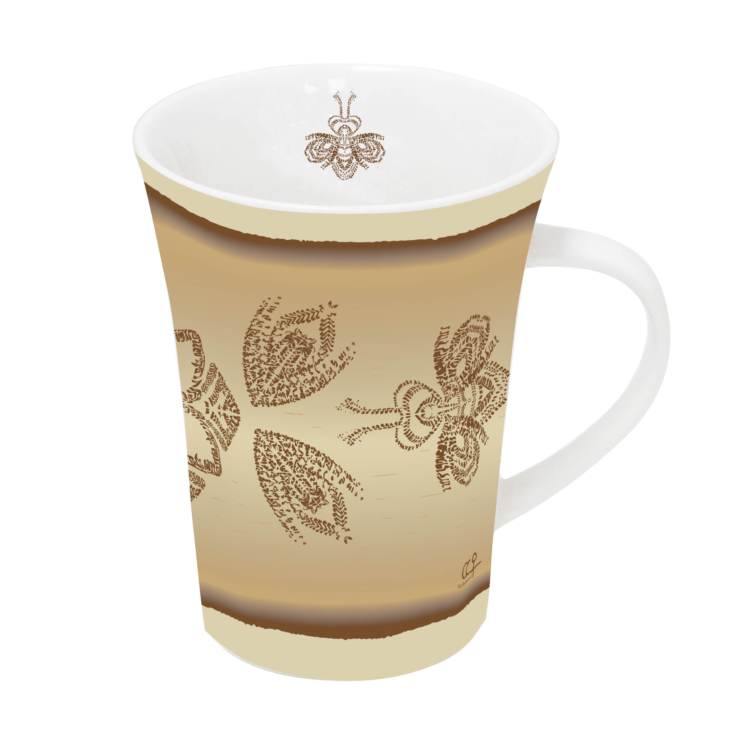 Pat Bruderer Bee-Lieve Mug Slender