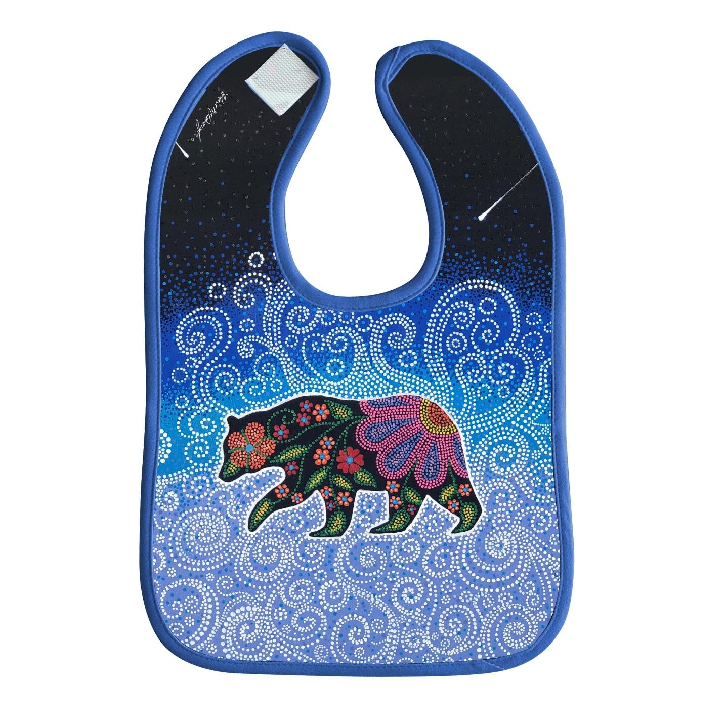 Kim McDonough Celestial Bear Microfibre Bib