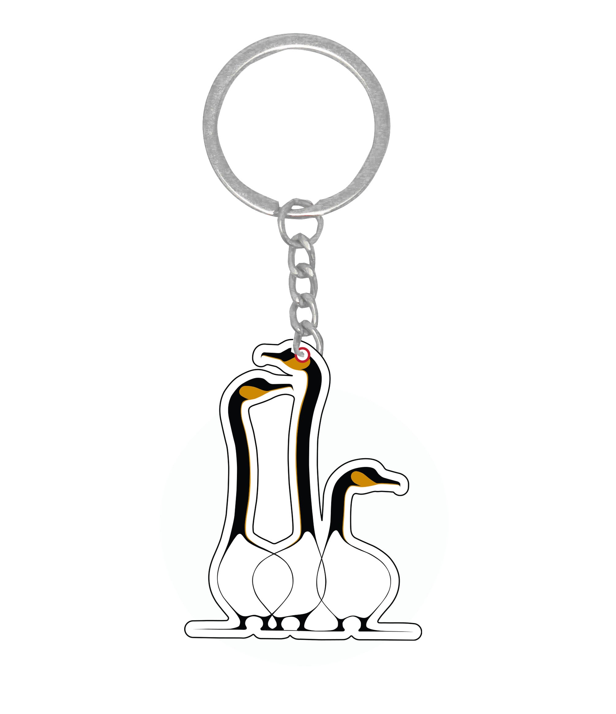 Benjamin Chee Chee Friends Metallic Key Chain