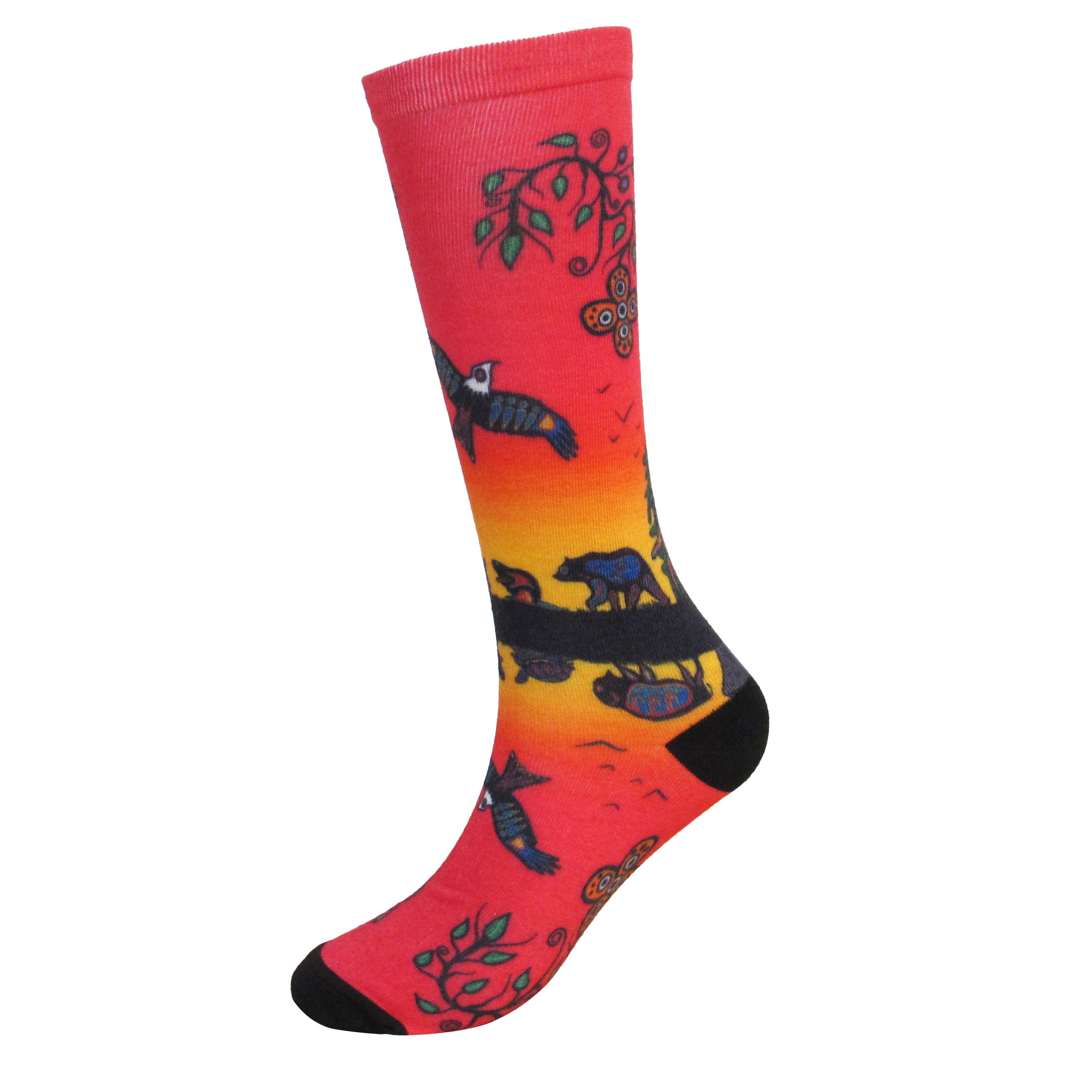 Cody Houle Seven Grandfather Teachings Art Socks