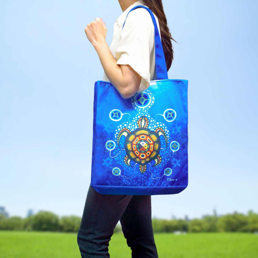 James Jacko Medicine Turtle Recycled Eco-Bag - Out of Stock